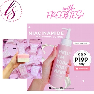 Glow Combo Soap by You Glow Babe / Niacinamide lotion/ with freebies!!!!