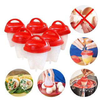 1PC Silicone Steamed Egg Mold Egglettes Eggies Cooker Non-stick Boiled Egg Cup (1)