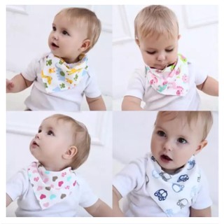 Baby bibs bandana or bibdana (set of 3 random designs)