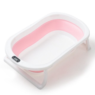 ■✸Baby Bathtub Portable Bath Tub Sit Lie Newborn Baby Folding Tub Home Infant Children's Bath Barrel