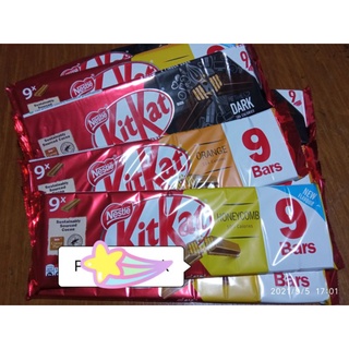 Kitkat Bars 2 Fingers 9s packs