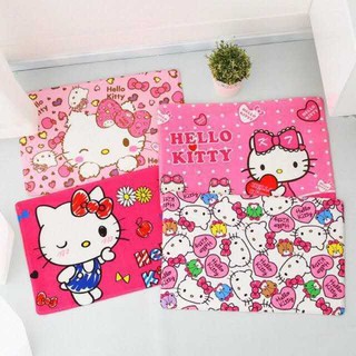 COD SCS Hello Kitty Carpet Doormat Floor Mat Plush Non-Slip Mat