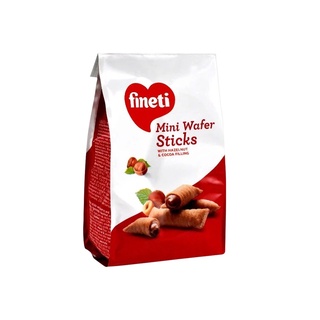 Fineti Mini Wafer Sticks with Hazelnut and Cocoa Filling 100g