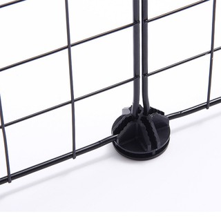 【Fast Delivery】DIY Pet Playpen Animal Crate DIY Metal Wire Kennel Extendable Pet Fence Bunny Cage (6)