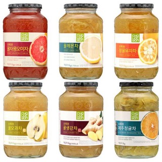 Korean tea Marmalade : Honey citron tea/ jujube / mandarin / quence / grapefruit
