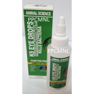 Animal Science K9 EYE Drops for Dogs and Cats