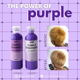 KLEUR - Purple Shampoo & Conditioner (100ml to 250ml) (3)
