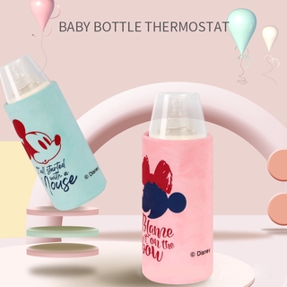 Baby bottle thermos thermostat warmer bag cover portable baby USB heating warm milk