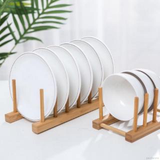 【Loveinhouse】Bamboo Wooden Dish Rack Plates Holder Kitchen Storage Cabinet Organizer For Dish Plate Bowl Cup Pot Cutting Board