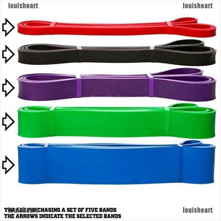 LHPH NEW Resistance Bands Natural Latex Loop Pull Up Assist Band Exercise Gym Fitness LHH