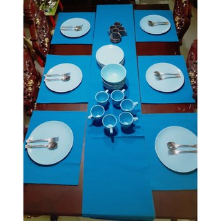 IKEA DINNERWARE: MUG, PLATE, BOWL, SIDE PLATE,ESPRESSO CUP & SAUCER,SPOON,FORK,PLACEMAT,TABLE RUNNER