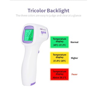 Non-contact Infrared Thermometer Forehead Temperature Measurement LCD Digital Display ℃/℉ = 510