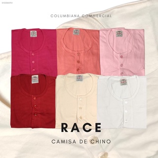 (Sulit Deals!)✥RACE Camisa de chino Short sleeves Good for Barong undershirt [SAME DAY SHIPPING]