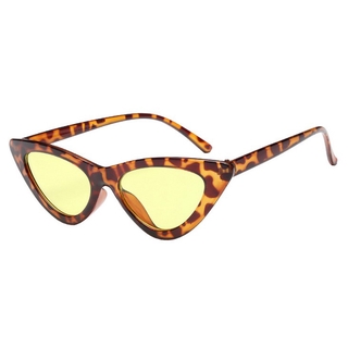 Hip-hop Small Cat Eye Sunglasses Women Eyeglasses with Retro Style Shades (6)