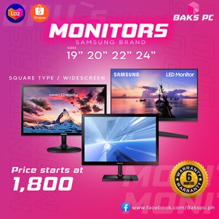 19" ~ 24" ASSORTED BRAND LCD/LED MONITOR