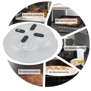 🌠*Food Splatter Guard Microwave Hover Anti-Sputtering Cover With Steam Vents