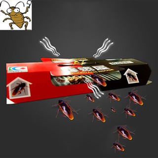topfire 10PCS Cockroach Trap House Strong Sticky Repeller Bait Insect Traps Catcher