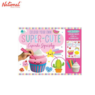 Colour Your Own Super-Cute Cupcake Squishy Trade Paperback By Charly Lane (2)