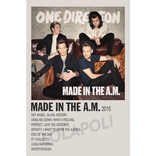 Poster Cover Album Made In The AM - One Direction