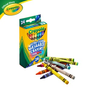 Crayola Ultra Clean Washable Crayons, 24 Colors (3)