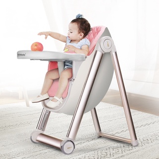 Baby Dining Chair Multifunctional Installation free Baby Learning Chair Foldable Portable Children D