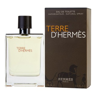 Terre d'Hermes Hermès for men perfume EDT 100ml eau de toilette us tester oil base