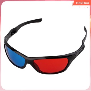 Upgrade Black Frame Red Blue 3D Glasses for Dimensional Anaglyph Movie Game DVD 3D Movie Red-Blue