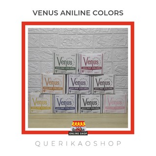 Venus Aniline Colors Fast Dyes (Fabric Dye Jobus Dyobus) Sold Per Sachet