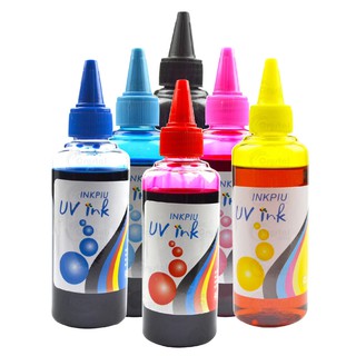 UV DYE INK 100ml Universal Dye Ink Available Colors: Cyan Magenta Yellow Black Light Cyan and LM