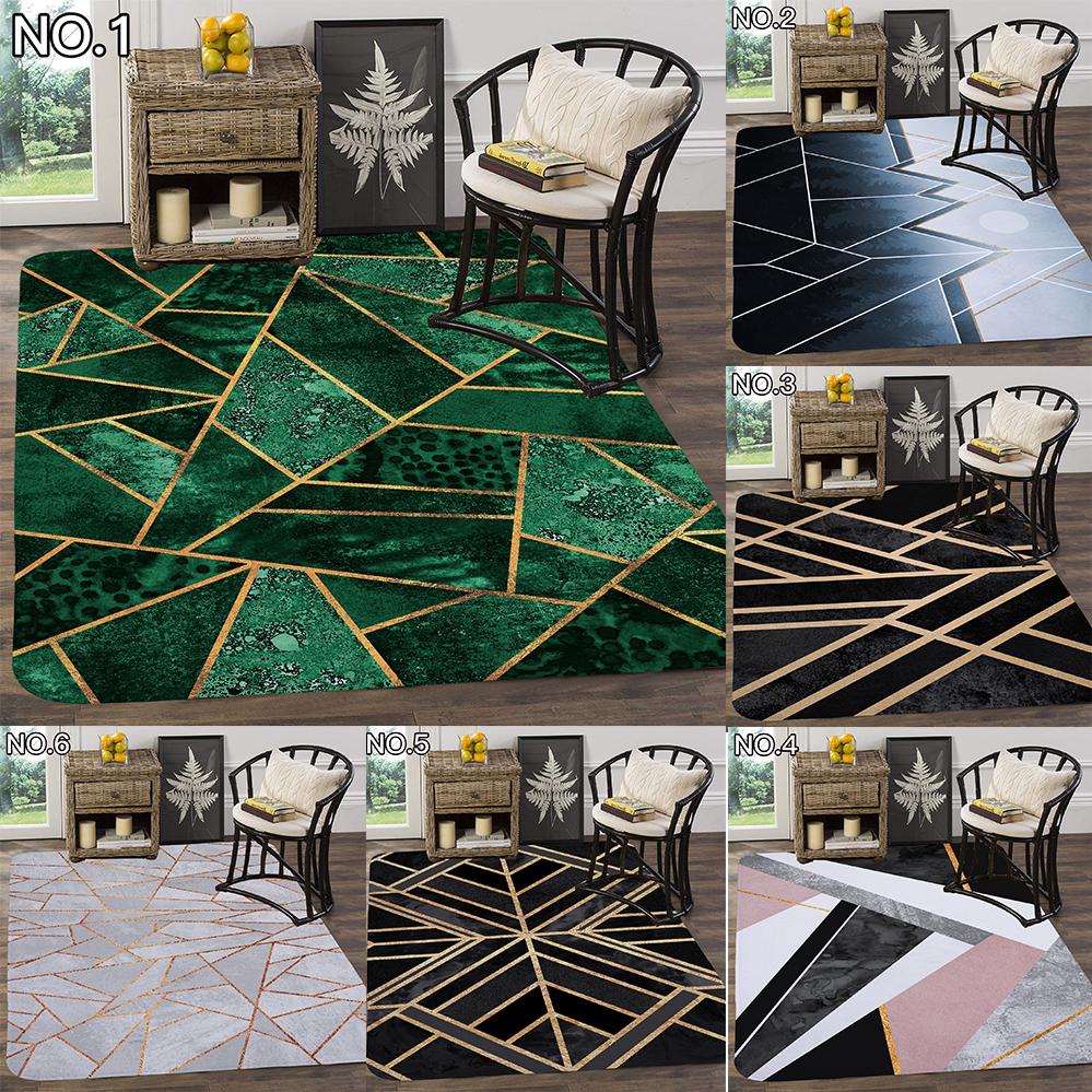 Carpet Living Room Geometric Gold Carpet Rugs，Nordic Carpet (1)