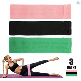 3pcs/set 60-120LB Resistance Bands Set Pull Rope Cotton Elastic Bands for Fitness Gym Equipment Exercise Yoga Band