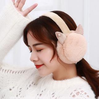 Cute Rabbit Ear Plush Earmuffs Winter Autumn Warm Korean Ladies Earmuffs Outdoor Plush Ear Muffs