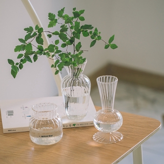 Nordic Flower Vases Ins Vase Creative Glass Vase Hydroponic Vase Green Plants Flower Vases (8)