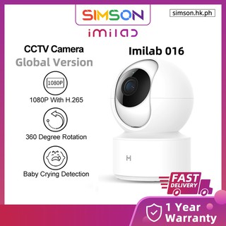 ♗┅Imilab 016/C20 Cctv Camera Ip 1080p 360° Home Security Wifi Ultrawide Angle Infrared Night V (8)