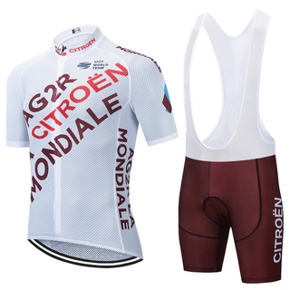 2021 TEAM AG2R Cycling Jersey Bike Pants Clothing 20D Ropa Mens Summer Quick Dry Pro BICYCLING Shirt SHORT Maillot Culotte Wear