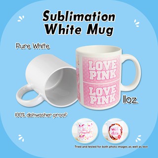 Sublimation White Mug (material only) limit to 20kilos only