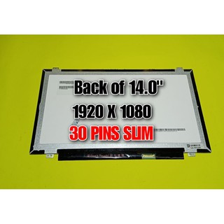 LCD Laptop Replacement 30 Pins 40'' Slim 1920x1080