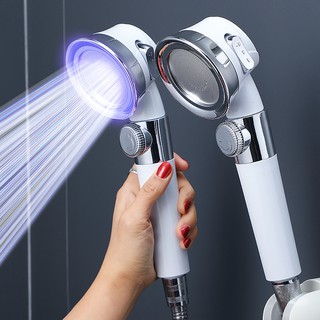 Bathroom Rain Shower Handheld Water Saving Shower Head Set Shower Head Handheld High Pressure - 3 Mode (1)