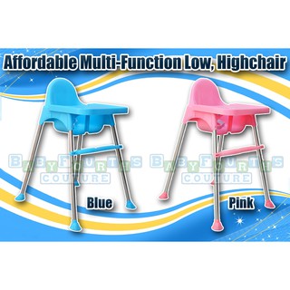 COD Easy To Assemble Affordable High chair for Baby Multi-Function Low,