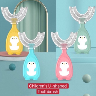 CICIWU 丨 new manual children's U-shaped brush silicone toothbrush baby mouth-containing oral cleaning manual U-type child toothbrush