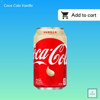 Matcha tea❇🇺🇲Coca Cola Vanilla In Cans 355ml
