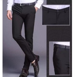 Suits◆✠♣Formal Slacks for Men Trouser Pants Office Wear Cotton Stretchable Fits Plus Size Comfy