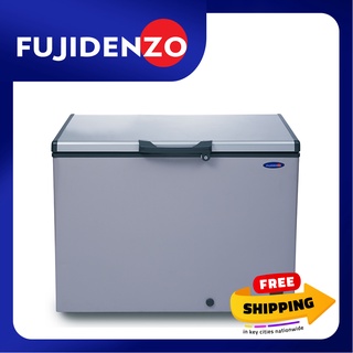 Fujidenzo 9 cu. ft. Dual Function Solid Top Chest Freezer with Glass Cover Inside FCG-90PDF SL2