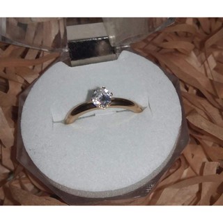 Promise Rings With Acrylic Ring Box