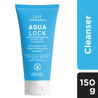 LUXE ORGANIX Aqua Lock Hydro Gel Cleanser 150g