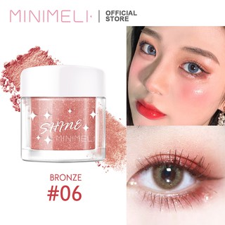 MINIMELI Eyeshadow Shimmer Power Makeup Illuminator Face Body Highlighter Cosmetic