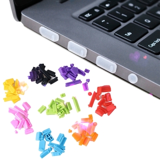 13Pcs Universal Anti-Dust Silicone Plug for Laptop / Notebook / Macbook