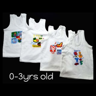 Kids Sando Spot Print Cotton for BOYS 0 -3y/o