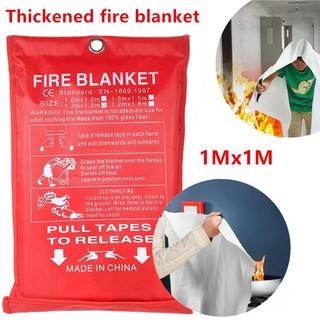 Fire blanket Fire Fighting Cloth Fire Flame Retardant Emergency Survival Fire Shelter