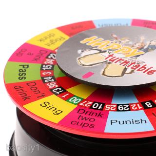 Electric Turntable Roulette Drinking Game Wheel for Bar KTV Friends Party (4)
